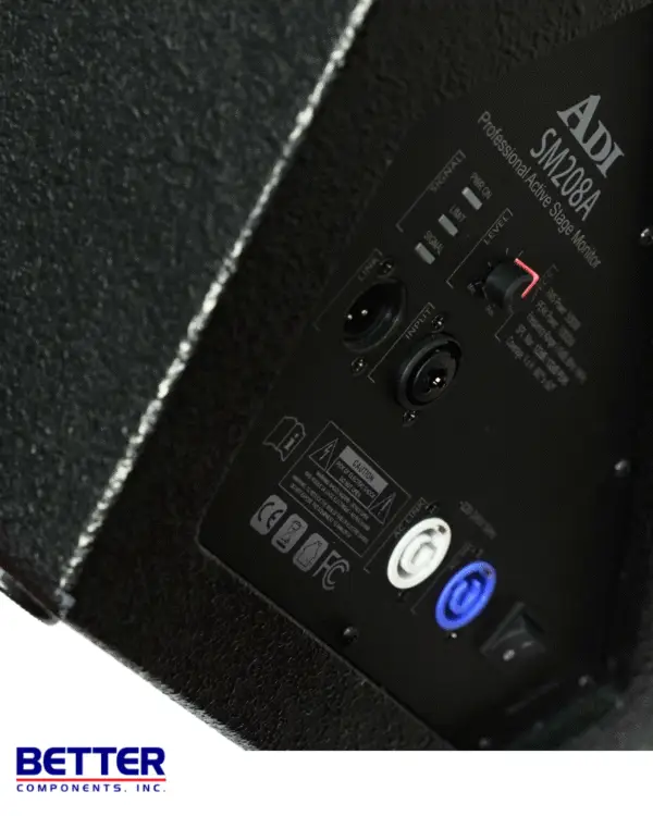 ADI SM208A ACTIVE DUAL 8" STAGE MONITOR - Image 6