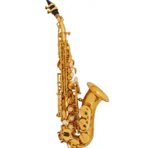 ADI SP801LC SOPRANO SAX CURVED GOLD LACQUER