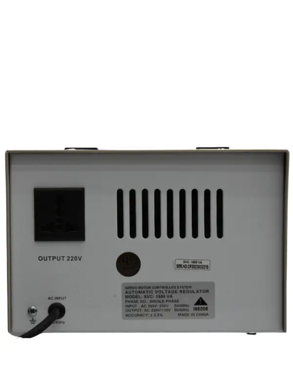 ADI SVC-1500VA/1PHASE SERVO TYPE AVR - Image 4