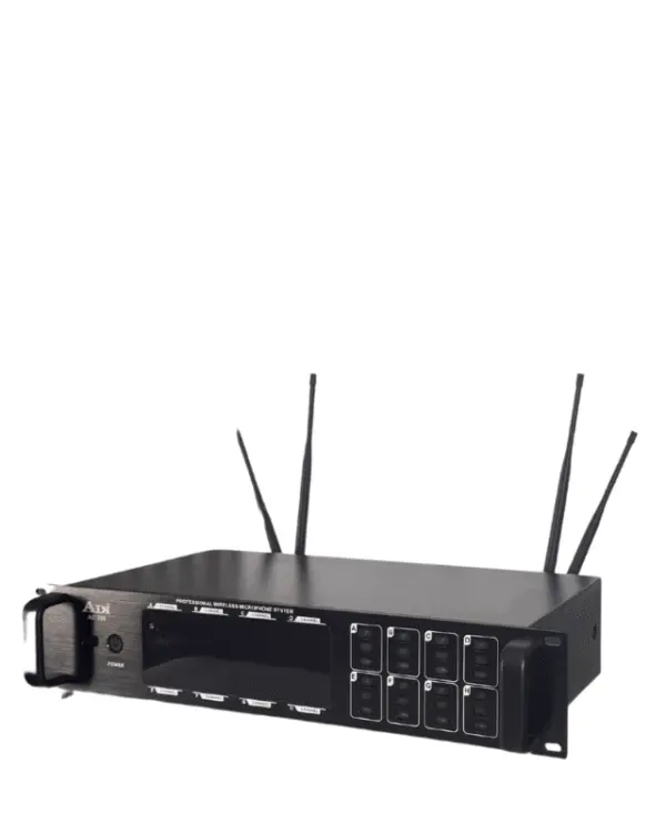 ADI AD-800 8 CHANNEL WIRELESS CONFERENCE MICROPHONE - Image 2