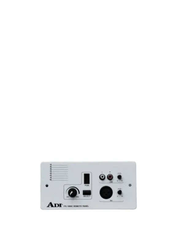 ADI ITS-1000C 8 ZONE REMOTE PANEL