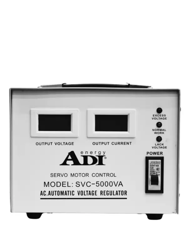 ADI SVC-5000VA/1PHASE SERVO TYPE AVR - Image 2